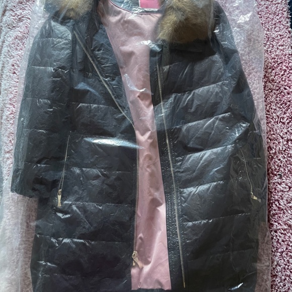 kate spade Long Down Puffer with Hood - Picture 6 of 6